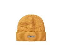 SEALSKINZ Gressenhall Waterproof Cold Weather Textured Stripe Roll Cuff Beanie Black