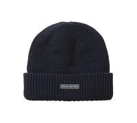 Sealskinz Gressenhall Waterproof Cold Weather Textured Stripe Roll Cuff Beanie - Navy - Navy - L/XL
