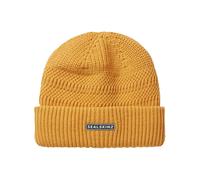 Sealskinz Gressenhall Waterproof Cold Weather Textured Stripe Roll Cuff Beanie - Yellow - Yellow - S/M