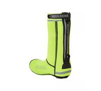 SEALSKINZ | Hempton | Unisex All Weather Water-Repellent Cycle Overshoe for Extreme Weather | Cycling Accessories | Easy to Adjust Neon Yellow