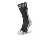 SealSkinz Holverstone Lightweight Waterproof Mid Length Running Socks | UK L in Black