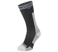 Sealskinz - Holverstone Mid Length - Running socks size 12-14, grey/black