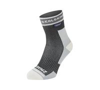 SEALSKINZ Holverstone Waterproof Ankle Length Lightweight Running Sock, Black, L