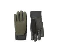 SEALSKINZ | Kelling | Unisex Waterproof Touchscreen Leather Goatskin Insulated Glove | Outdoor Pursuits | Cycling & Work | Moisture Wicking | S/M - Olive Green