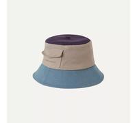 SealSkinz Lynford Waterproof Canvas Bucket Hat Navy/Beige/Blue