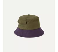 SealSkinz Lynford Waterproof Canvas Bucket Hat Olive/Blue