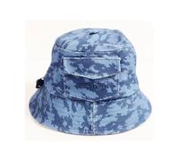 SealSkinz Lynford Waterproof Skinz Print Canvas Bucket Hat Navy