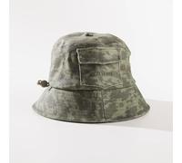 SealSkinz Lynford Waterproof Skinz Print Canvas Bucket Hat Olive