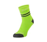 Sealskinz Mautby Waterproof Warm Weather Ankle Length Socks with Hydrostop NeonYellow/Black/White