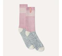 Sealskinz Men's Bawdeswell Bamboo Mid Length Lightweight Sock - Pink - Size: Large