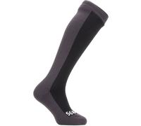 SealSkinz 1 Pack Mens Waterproof Cold Weather Knee Socks - 3-5 UK - Black / Grey