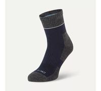 SealSkinz Morston Solo QuickDry Ankle Length Sock Navy/Grey Marl