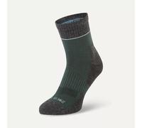 SealSkinz Morston Solo QuickDry Ankle Length Sock Olive/Grey Marl