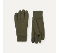Sealskinz Necton Windproof All Weather Knitted Glove - Olive - Size: X Large