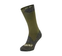 Seal Skinz Adults Raynham Waterproof Mid Lengh Socks Khaki XL