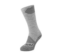 Sealskinz Waterproof All Weather Mid Length Socks, Grey S