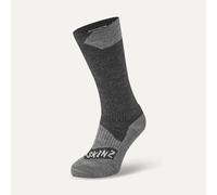 Sealskinz Raynham WP All Weather Mid Length Sock : Black/Grey: M Size: