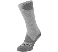 Sealskinz Raynham Waterproof Motorcycle Motorbike Base Layer Socks - Grey