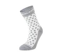 SEALSKINZ Rudham Mid Length Meteorological Active Sock | Non-Waterproof Sock | Grey/Cream | S/M