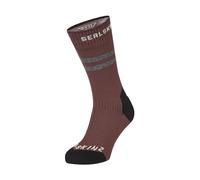 SEALSKINZ | Runton | Unisex Waterproof Cold Weather Mid Length Merino Wool Lined Sock | Outdoor Adventure & Winter Sports, Hiking | Hydrostop to Block Water Penetration