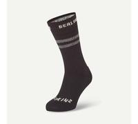 SealSkinz Runton Waterproof Cold Weather Mid Length Socks Hydrostop - Black
