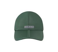 SEALSKINZ | Salle Logo | Waterproof Unisex All Weather Foldable Peak Cap Hat | Outdoor Headwear | UV Protection | Running, Golf, Hiking Green