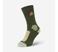 Sealskinz Scarning Recycled Wool Mid Twisted Socks - Olive
