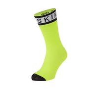 SEALSKINZ | Scoulton | Unisex Waterproof Warm Weather Mid Length Bamboo Lined Sock | Seamless, Thin & Comfortable | Hydrostop to Block Water Penetration