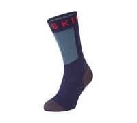 SEALSKINZ | Scoulton | Unisex Waterproof All Weather Mid Length Bamboo Lined Sock | Seamless, Thin & Comfortable | Hydrostop to Block Water Penetration