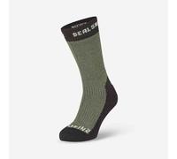 SealSkinz Stanfield Waterproof Extreme Cold Weather Mid Length Sock - Olive