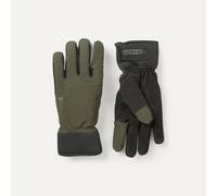 SEALSKINZ | Stanford | Touchscreen Unisex Waterproof All Weather Goatskin Suede Sporting Glove | Outdoor Activities | Sporting Glove | L - Olive Green