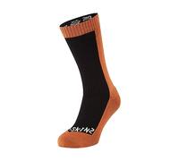 SEALSKINZ | Starston | Unisex Waterproof Cold Weather Mid Length Merino Wool Lined Sock | Outdoor Adventure & Winter Sports, Hiking | Three-Layer Insulation Technology