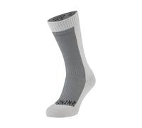 SEALSKINZ | Starston | Unisex Waterproof Cold Weather Mid Length Merino Wool Lined Sock | Outdoor Adventure & Winter Sports, Hiking | Three-Layer Insulation Technology