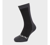 Sealskinz Starston Waterproof Cold Weather Mid Length Socks, Black
