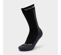 Sealskinz Starston Waterproof Cold Weather Mid Length Socks, Black L