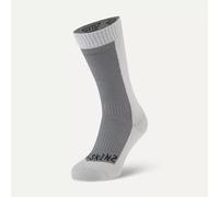 SealSkinz Starston Waterproof Cold Weather Mid Length Socks - Grey