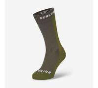SealSkinz Starston Waterproof Cold Weather Mid Length Socks - Olive