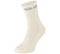 SEALSKINZ | Suffield | Unisex Premium Solo Merino Liner Wool Sock | Extreme Comfort | M - Cream