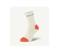 Sealskinz Suffield Solo Merino Socks CREAM/ORANGE
