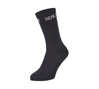 SEALSKINZ | Suffield | Unisex Premium Solo Merino Liner Wool Sock | Extreme Comfort | M - Navy Blue