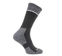 Sealskinz Thurton Solo QuickDry Mid Length Sock - Black / Grey / Small