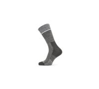 Sealskinz Thurton Solo QuickDry Mid Length Sock Olive/Grey Marl/Cream Unisex Q