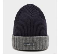 Sealskinz Bacton Waterproof Cold Weather Roll Cuff Beanie - 2023 - Navy / Grey / 2XLarge