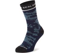 Sealskinz Unisex Reepham Mid Length Jacquard Active Socks Quick Wick Breathable