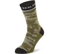 SEALSKINZ | Reepham | Unisex Mid Length Jacquard Print Everyday Toe Cushioned Socks | Multi Activity Socks | Polycolon Withdraws Perspiration