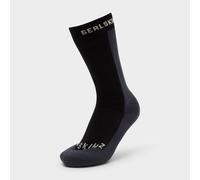 Sealskinz Unisex Starston Waterproof Cold Weather Mid-Length Sock - Black, Black