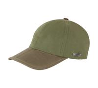 Sealskinz Unisex Waterproof Oiled Canvas Foldable Cap for Men and Women - Green Cotton - One Size