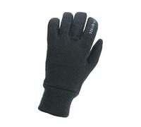 SEALSKINZ Unisex Windproof All Weather Knitted Glove - Grey, Small