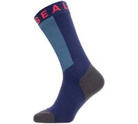 Sealskinz Warm Weather Hydrostop Wp Mid Socks Blue EU 36-38 Men