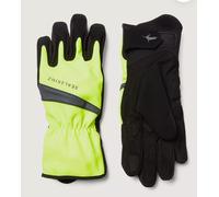 SealSkinz Bodham Waterproof All Weather Cycle Gloves - Black / Yellow